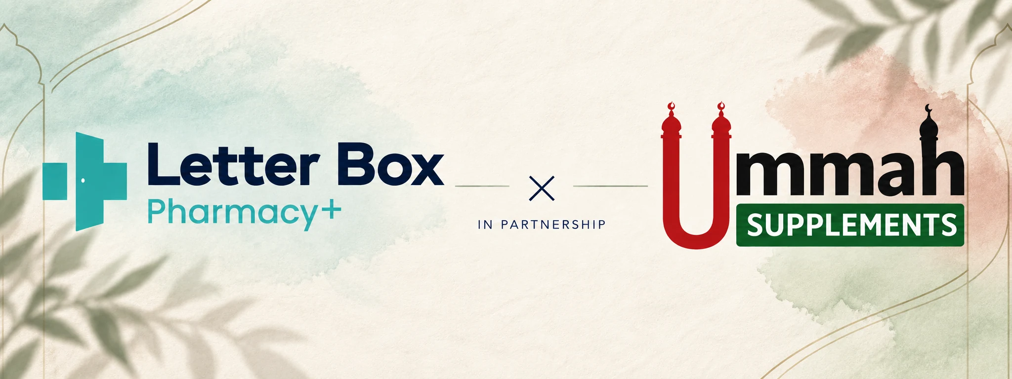 Letter Box Pharmacy and Ummah Supplements partnership